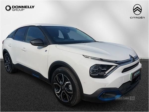 White Used 2021 Citroën e-C4 Shine Hatchback | £12,695 (Fair price) - Image 1/4