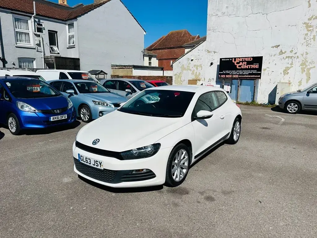 Used VW Scirocco 2014 White Coupe