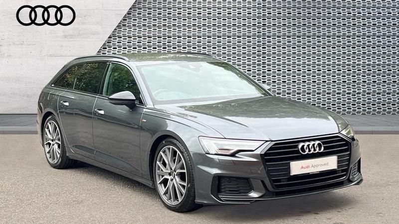 Grey Used 2019 Audi A6 Black Edition Estate | £26,787 (Fair price) - Image 1/4