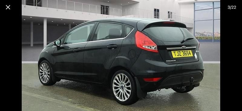 Used Ford Fiesta Titanium 2012 Black Hatchback