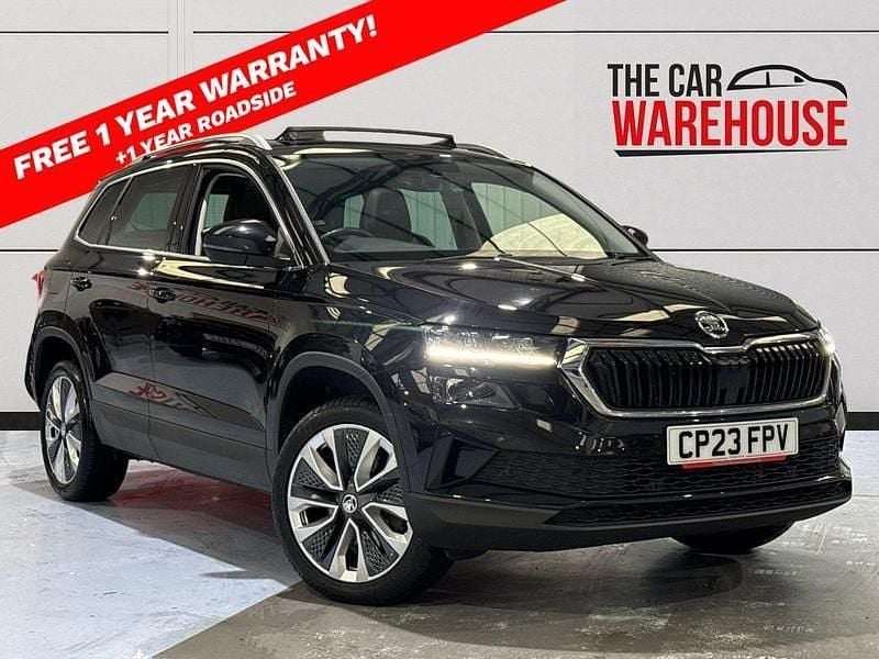 Black Used 2023 Skoda Karoq SE L SUV | £22,800 (A bit pricey) - Image 1/4