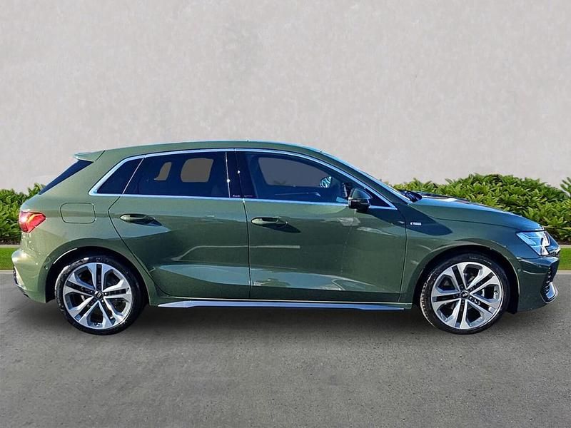 Used Audi A3 S-Line 150 HP (110 kW) 2025 Green Hatchback