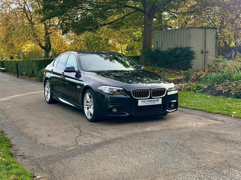 Black Used 2014 BMW 520 M Sport Sedan | £5,895 (Fair price) - Image 1/4