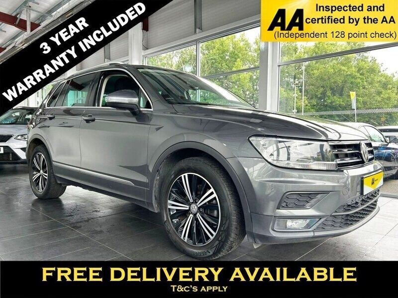 Grey Used 2018 VW Tiguan SE SUV | £11,695 (Fair price) - Image 1/2