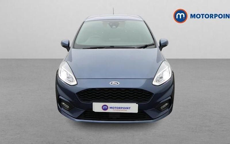 Used Ford Fiesta ST-Line 125 HP (91 kW) 2021 Blue Hatchback
