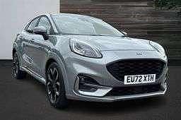 Silver Used 2022 Ford Puma ST-Line X SUV | £15,290 (Fair price) - Image 1/4