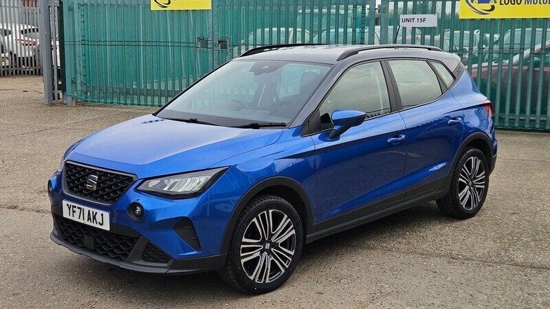 Blue Used 2021 Seat Arona SE Technology SUV | £10,999 (Good price) - Image 1/4