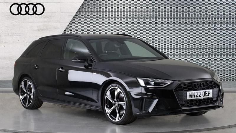 Black Used 2022 Audi A4 Black Edition Estate | £26,254 (A bit pricey) - Image 1/4