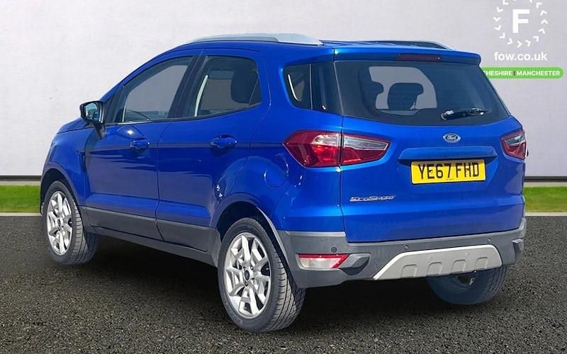 Usado Ford Ecosport Titanium 112 HP (82 kW) 2017 Azul SUV