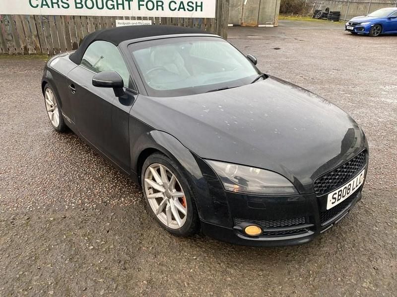 Black Used 2008 Audi TT Roadster Design Cabriolet | £3,695 (Fair price) - Image 1/4