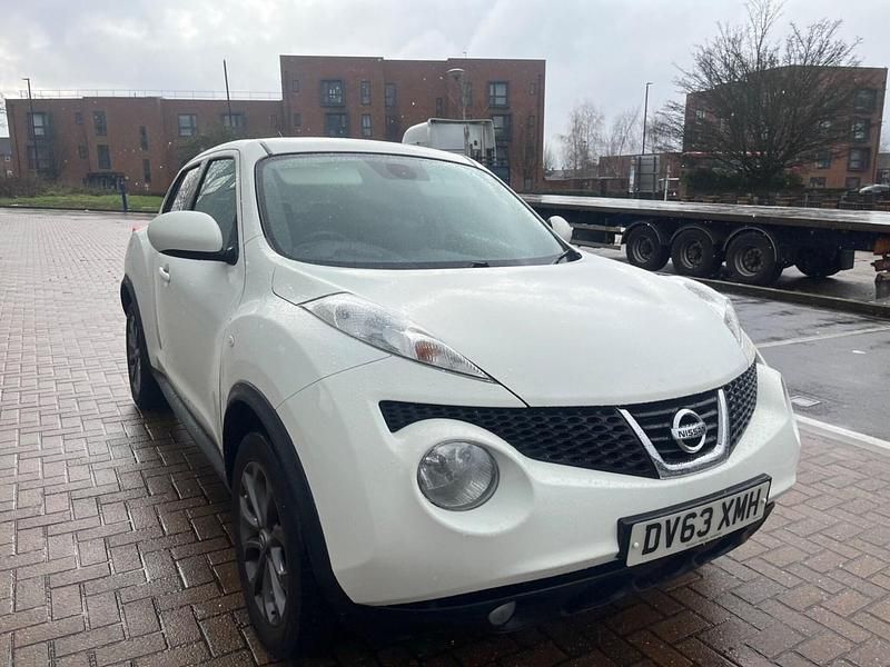Used Nissan Juke Tekna 117 HP (86 kW) 2013 White SUV
