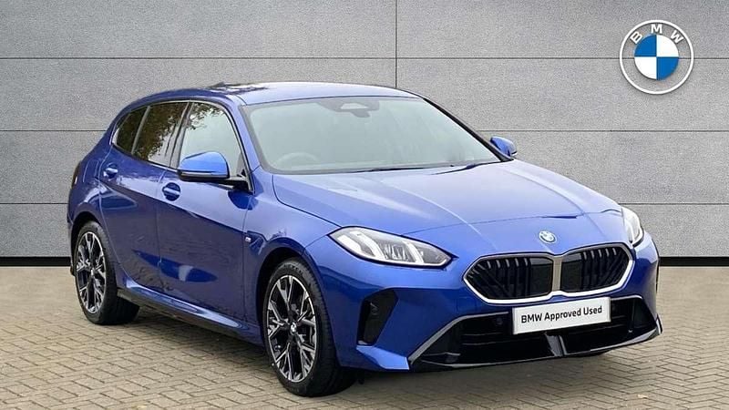 Blue Used 2024 BMW 120 M Sport Hatchback | £30,222 - Image 1/4