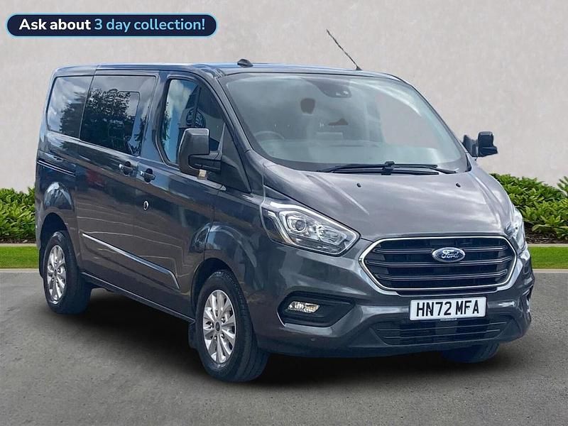 Grey Used 2022 Ford Transit Custom Limited Van | £24,495 (Fair price) - Image 1/4