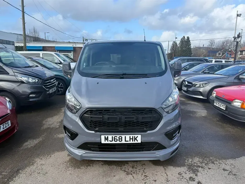 Used Ford Transit Custom 105 HP (77 kW) 2018 Grey Van
