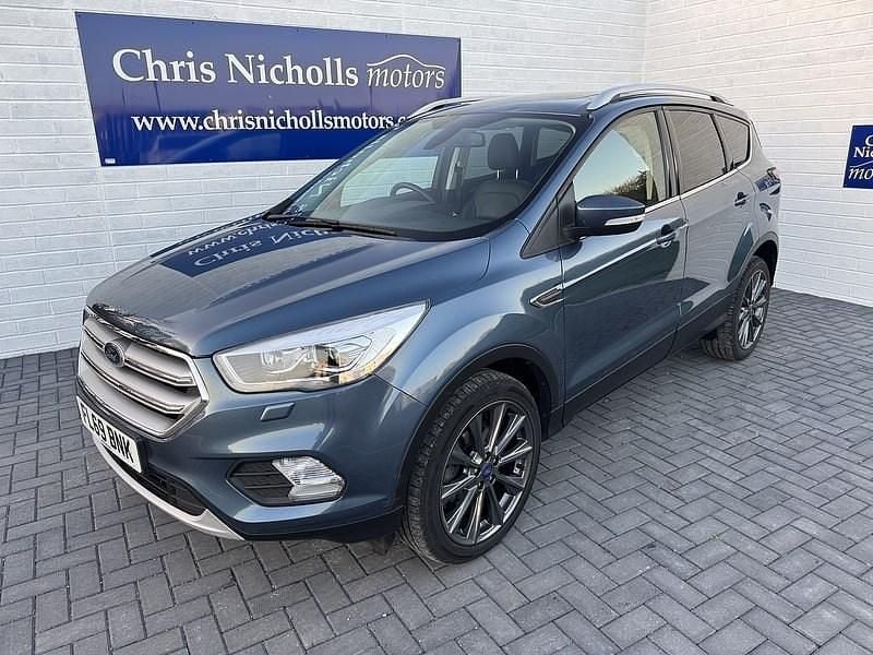 Blue Used 2019 Ford Kuga Titanium X SUV | £11,995 (Fair price) - Image 1/4