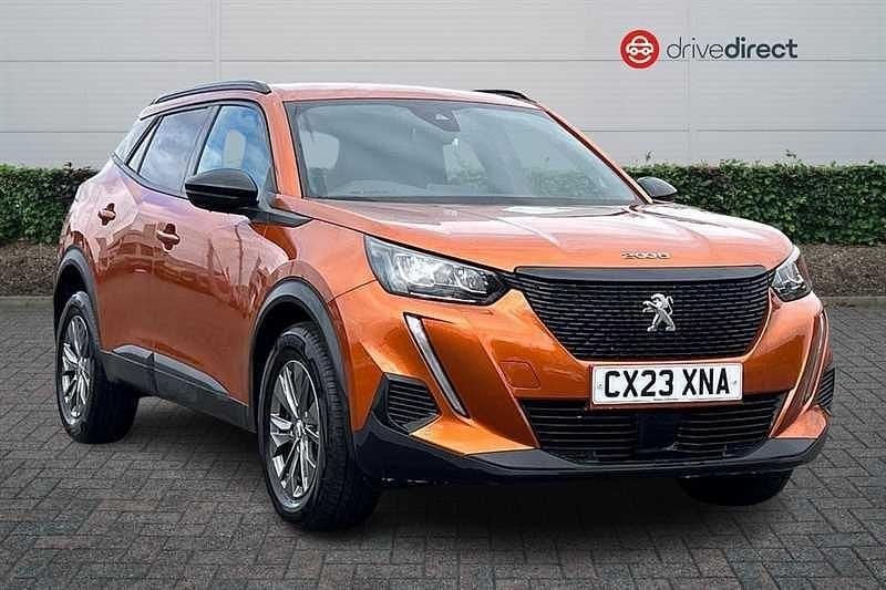 Begagnad Peugeot 2008 Active+ 100 HK (73 kW) 2023 Orange SUV