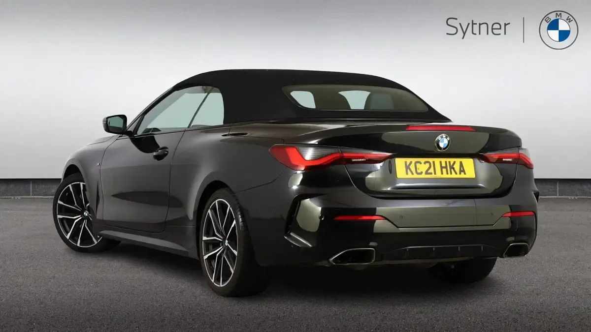 Used BMW M440 M Sport 374 HP (275 kW) 2021 Black Sedan