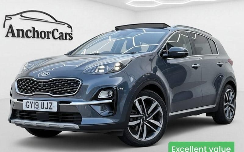 Used Kia Sportage 136 HP (100 kW) 2019 Grey SUV