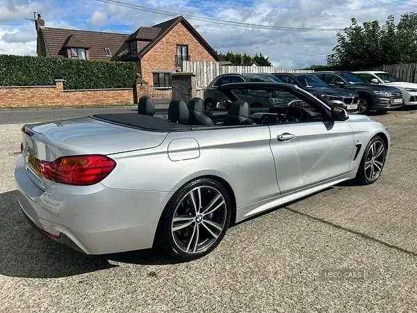 Used BMW 420 Cabriolet M Sport 2016 Silver Cabriolet