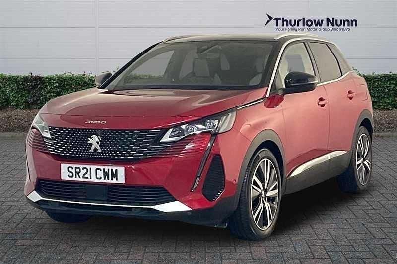 Used Peugeot 3008 Premium 225 HP (165 kW) 2021 Red SUV