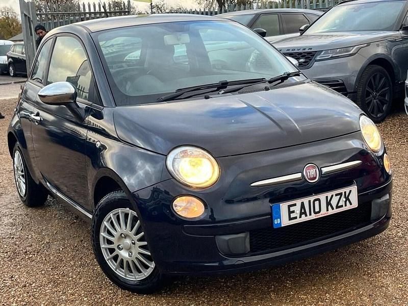 Used Fiat 500 Pop 69 HP (50 kW) 2010 Blue Hatchback