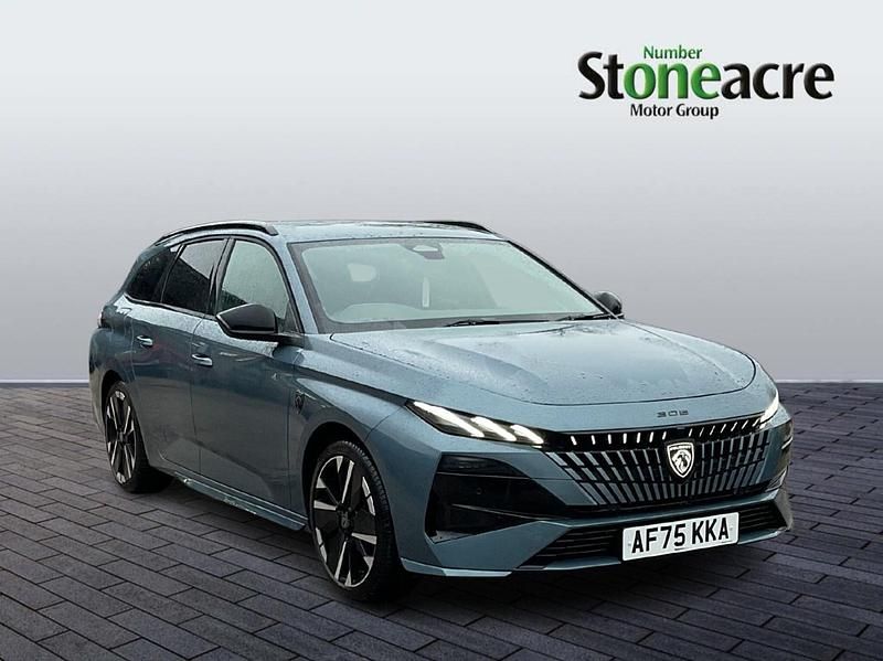 New Peugeot 308 GTi 2025 Blue Estate