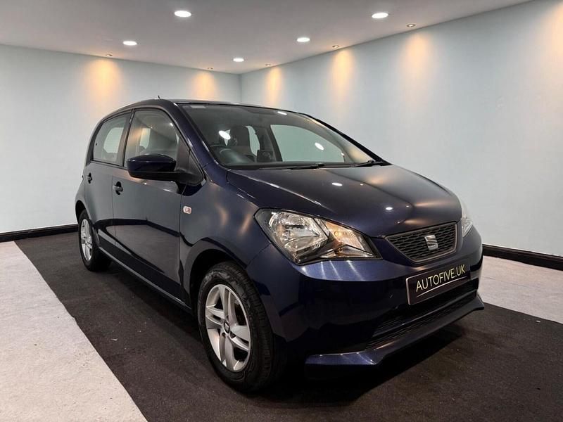 Used Seat Mii SE 75 HP (55 kW) 2014 Blue Hatchback