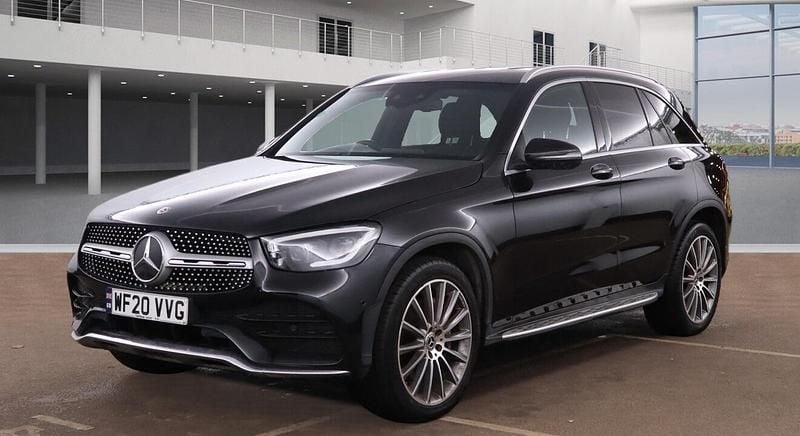 Used Mercedes GLC300 AMG line 2020 Black Estate