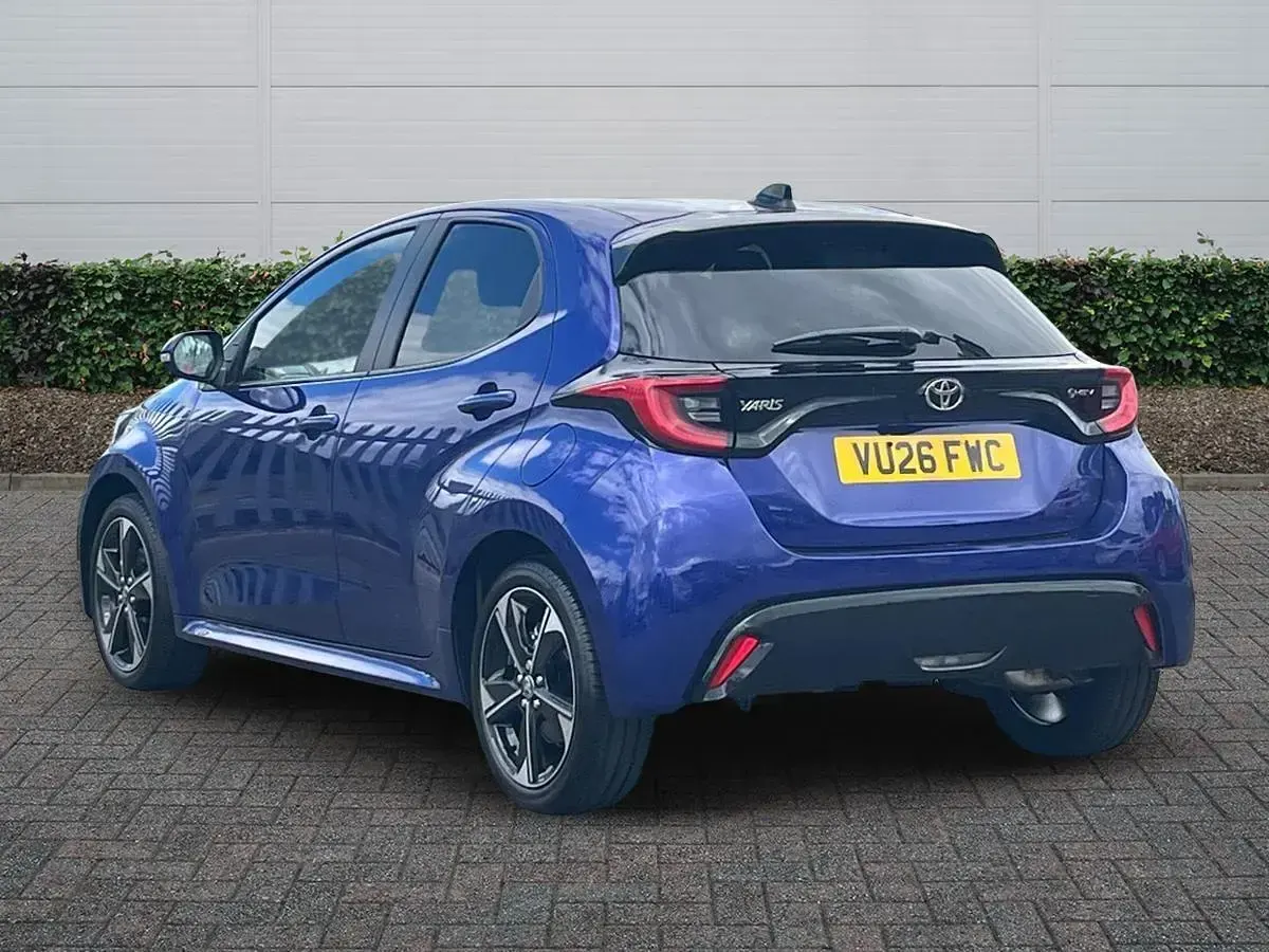 New Toyota Yaris 2026 Blue Hatchback