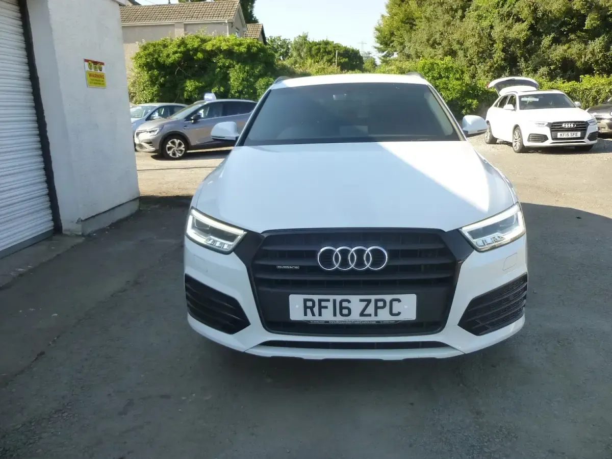 Used Audi Q3 S-line plus 150 HP (110 kW) 2016 White SUV