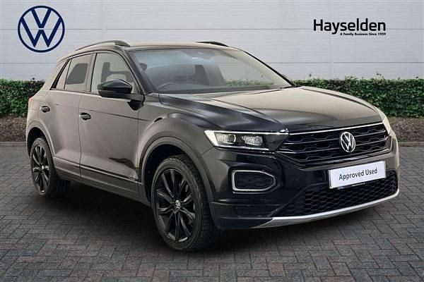 Black Used 2021 VW T-Roc Black Edition SUV | £17,685 (Fair price) - Image 1/4