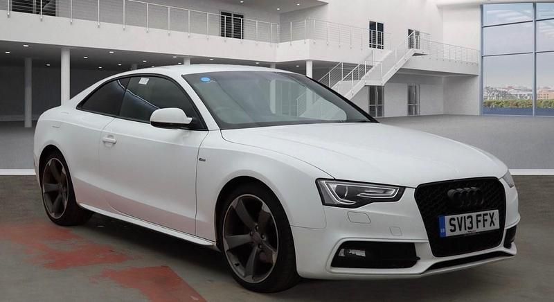 White Used 2013 Audi A5 Black Edition Coupe | £7,450 (Fair price) - Image 1/4