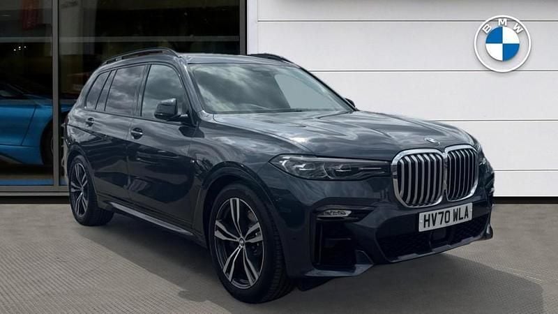 Grey Used 2020 BMW X7 M Sport SUV | £44,816 (Super price) - Image 1/4