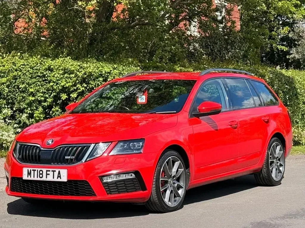 Gebraucht Skoda Octavia vRS 230 PS (169 kW) 2018 Rot Kombi