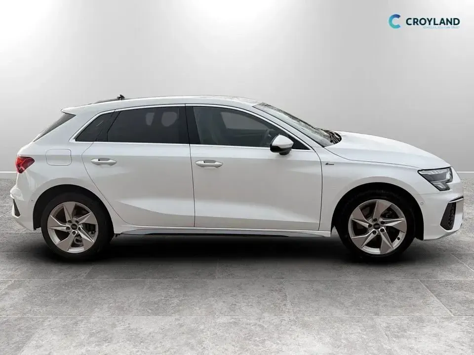 Begagnad Audi A3 Sportback e-tron S-Line 2022 Vit Halvkombi