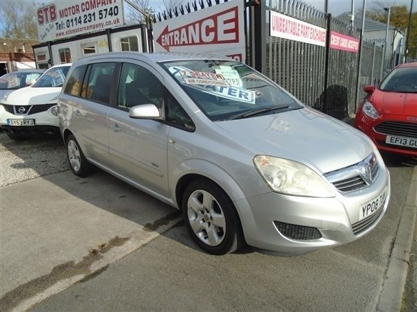 Metalic Used 2008 Vauxhall Zafira MPV | £2,295 (A bit pricey) - Image 1/1