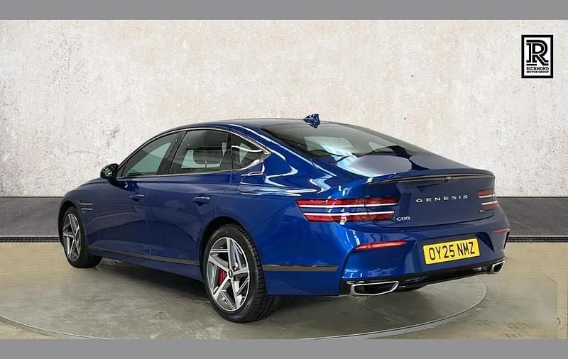 Used Genesis G80 Sport 304 HP (223 kW) 2025 Blue Sedan