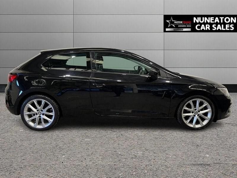 Used Seat Leon FR 125 HP (91 kW) 2018 Black Coupe