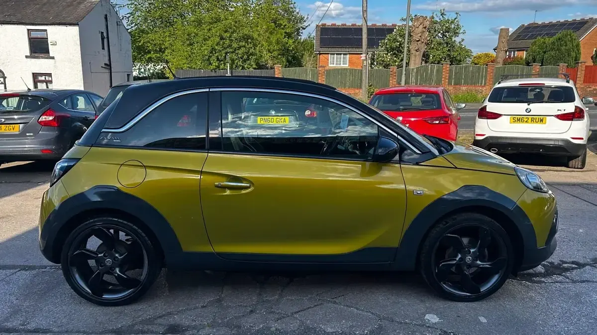 Used Vauxhall Adam Rocks 2015 Yellow Hatchback