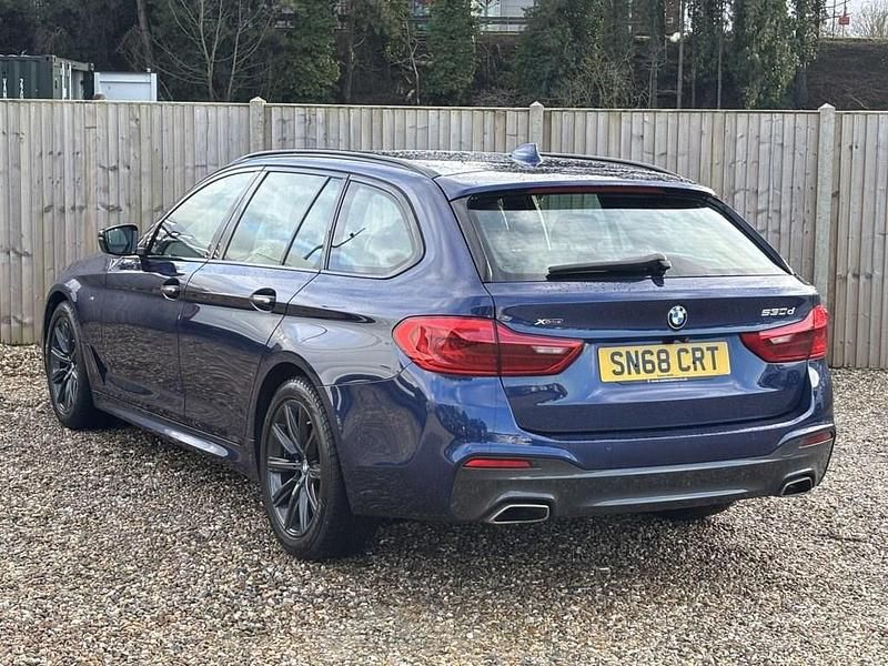 Used BMW 530 M Sport 265 HP (194 kW) 2019 Blue Estate