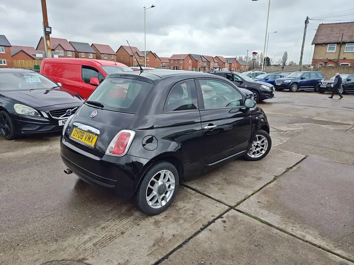 Used Fiat 500 Sport 69 HP (50 kW) 2008 Black Hatchback
