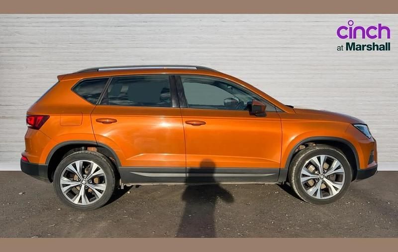 Used Seat Ateca Ecomotive 113 HP (83 kW) 2016 Orange SUV