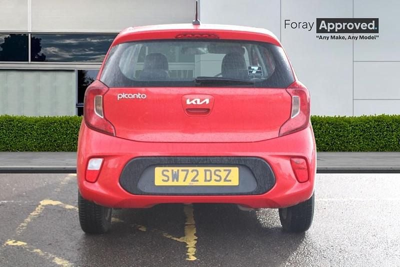 Used Kia Picanto 67 HP (49 kW) 2022 Red Hatchback