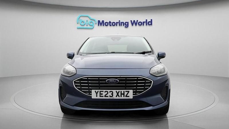 Used Ford Fiesta Titanium 100 HP (73 kW) 2023 Blue Hatchback