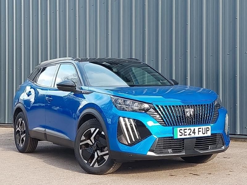 Used Peugeot e-2008 GTi 100 kW (136 HP) 2024 Blue SUV