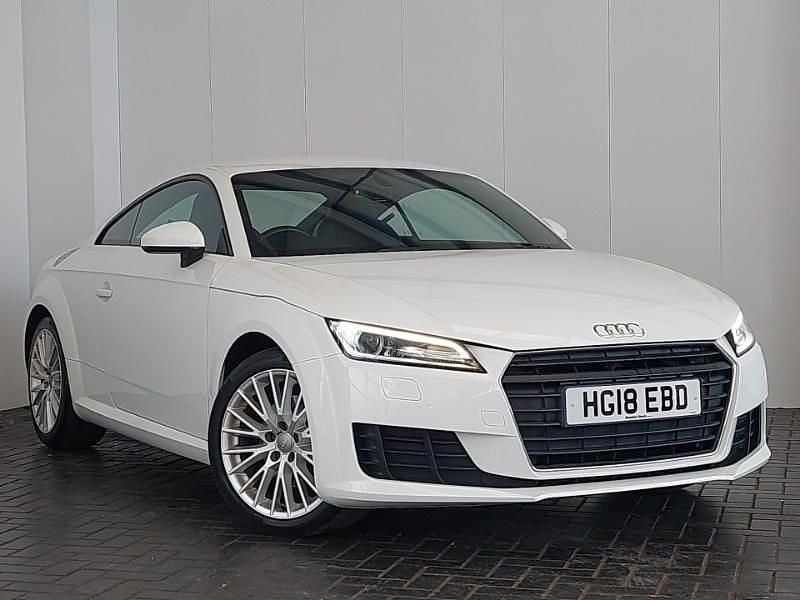 White Used 2018 Audi TT Sport Coupe | £14,998 (Fair price) - Image 1/4