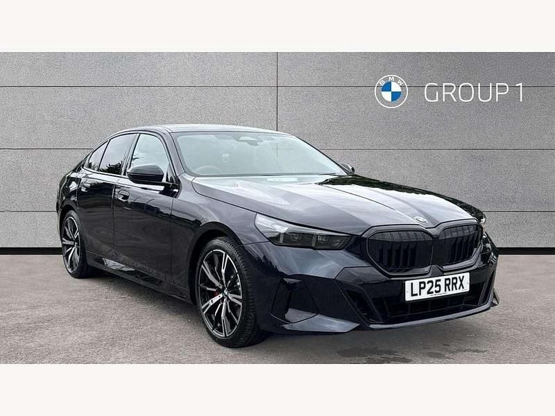 Black New 2025 BMW 520 M Sport Sedan | £49,150 (Good price) - Image 1/4