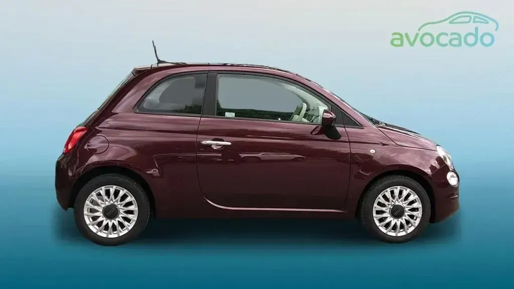 Used Fiat 500 Lounge 2020 Red Hatchback