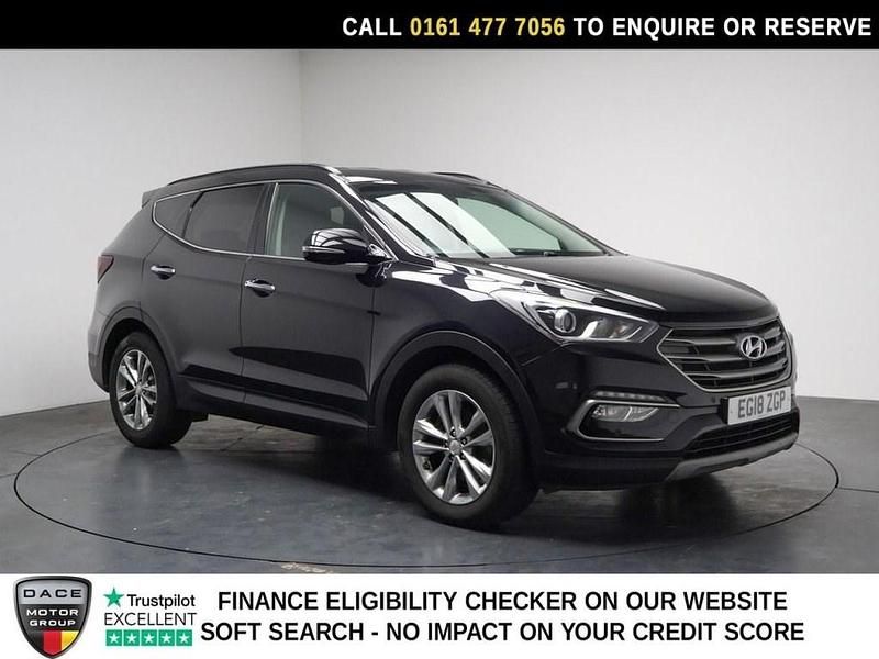 Used Hyundai Santa Fe Premium 200 HP (147 kW) 2018 Black SUV