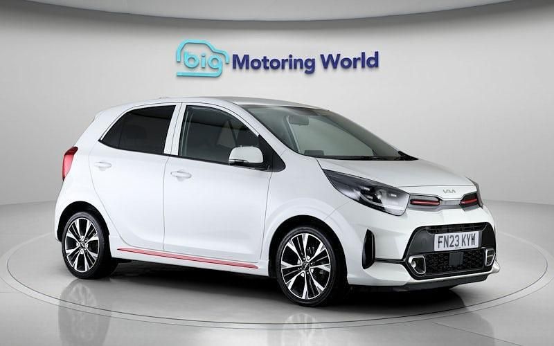 Used Kia Picanto GT-Line 67 HP (49 kW) 2023 White Hatchback